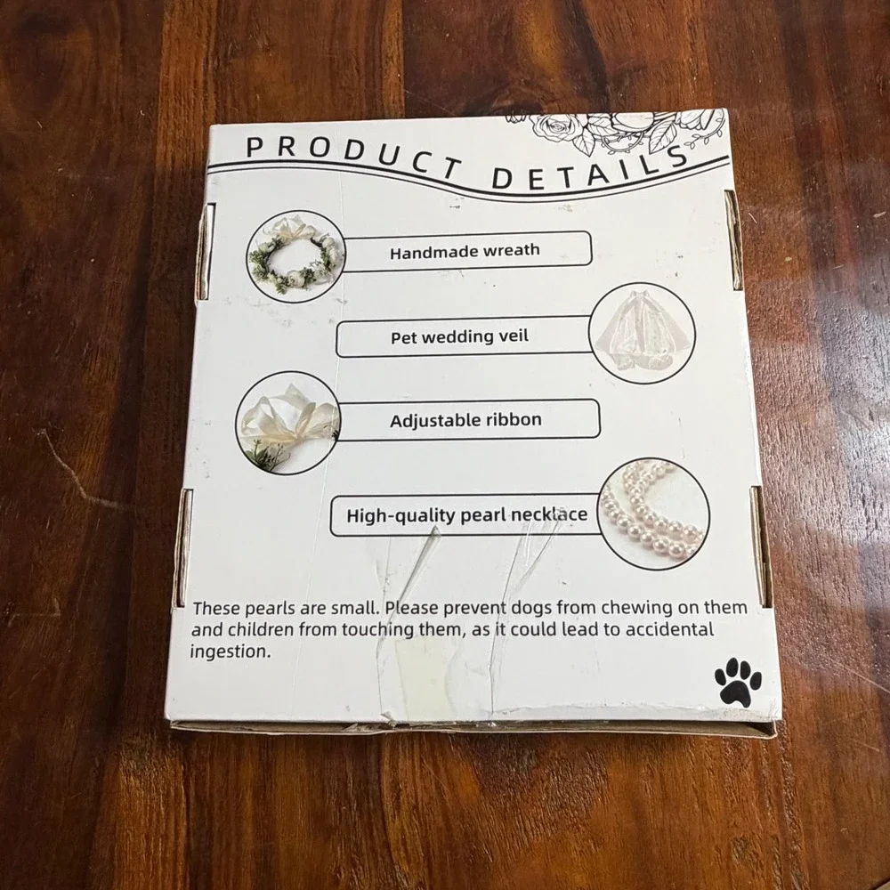 Unbranded pet wedding